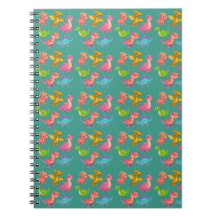 Illustrated Dinosaurs Notebook
