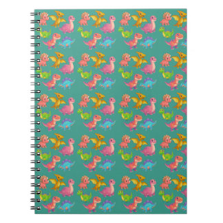 Illustrated Dinosaurs Notebook