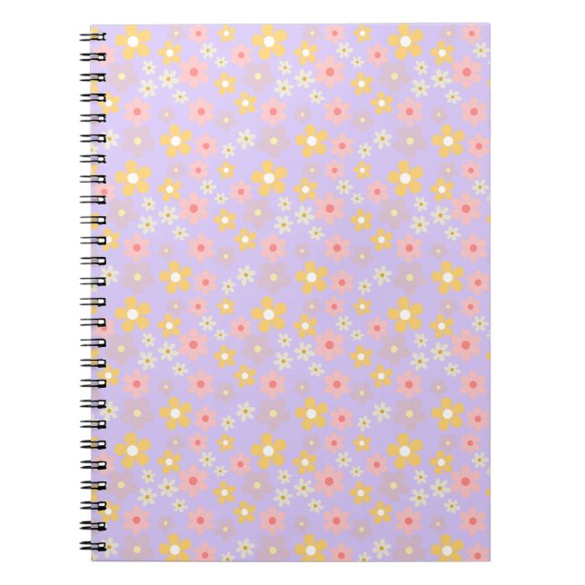 Illustrated Flowers Notebook (Front)