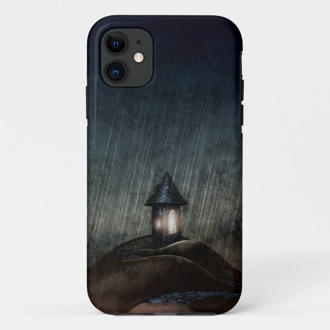 Illustrated iPhone Case. Warm When It Rains. Case-Mate iPhone Case (Back)