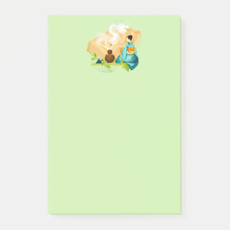Illustrated Japanese Tea Ceremony, Dragon Post-it Notes