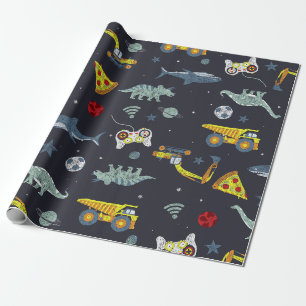 Illustrated Kids Favourites Wrapping paper