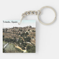 Illustrated Landscape Art of Toledo, Spain