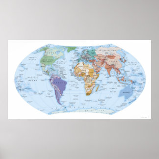 Illustrated Map 2 Poster
