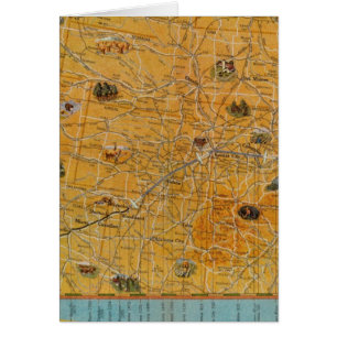 Illustrated Map of US Airways