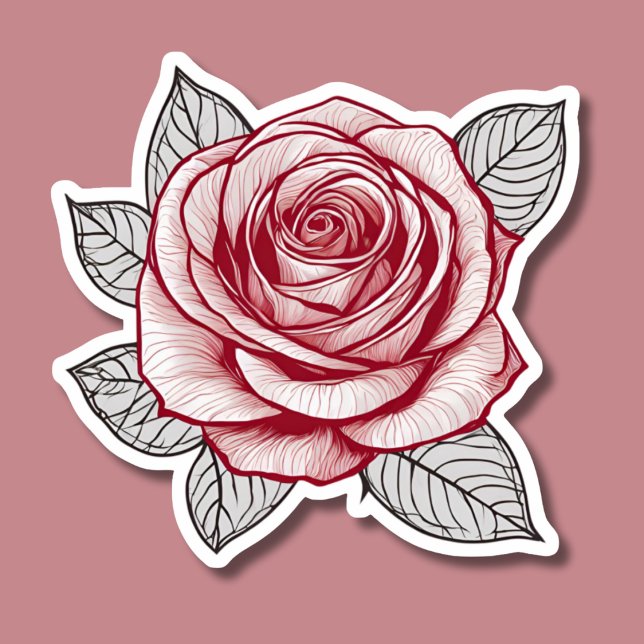 Illustrated Rose Waterproof  (Creator Uploaded)