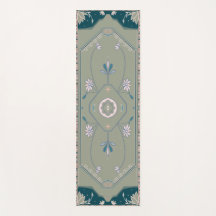 Illustrated Sage Area Rug 