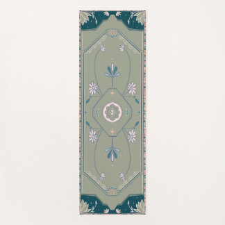 Illustrated Sage Area Rug  Yoga Mat