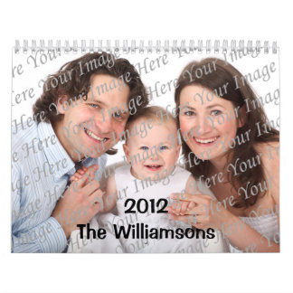 Illustrated Seasons Custom 2012 Big Photo Calendar
