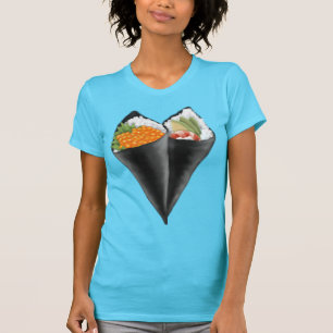 Illustrated Sushi Handroll T-Shirt
