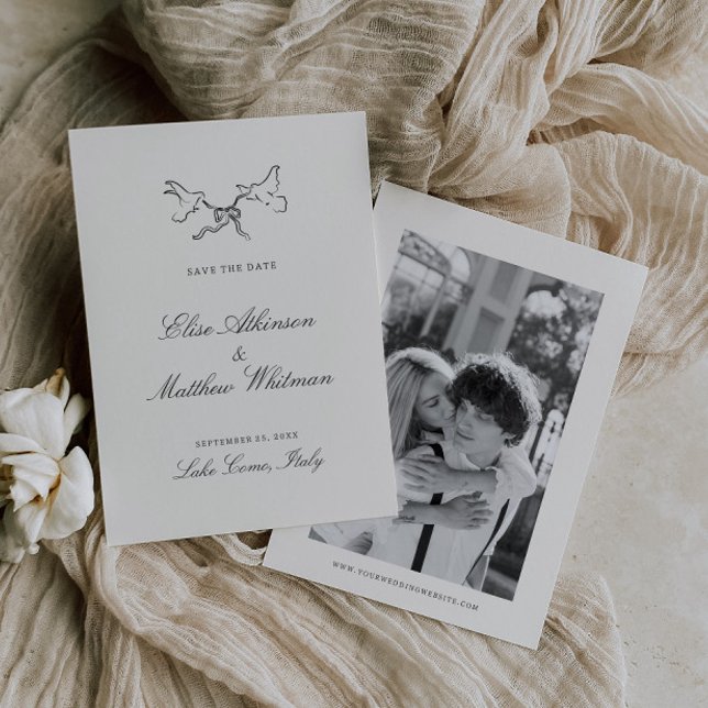 Illustrated Whimsical Wedding  Save The Date (Creator Uploaded)