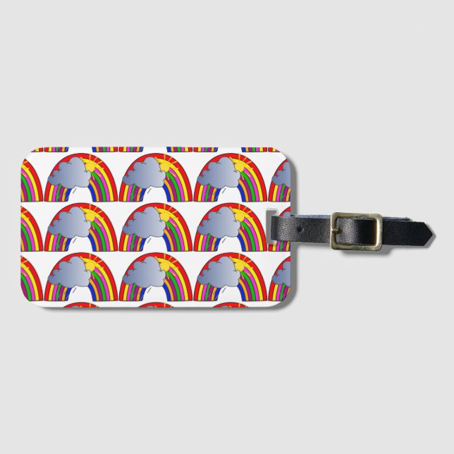 illustratie luggage tag (Front Horizontal)