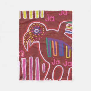 Illustration by Mola4 Fleece Blanket