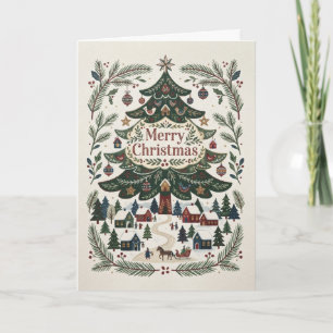 Illustration Fine Art Christmas Card