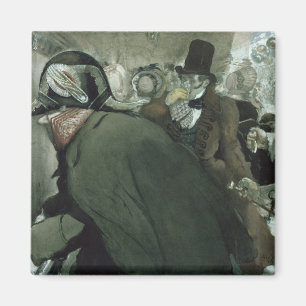 Illustration for The Nose by Nikolai Gogol Magnet