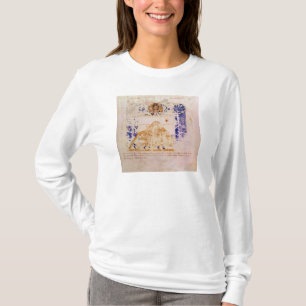 Illustration from a copy of the 6th century T-Shirt