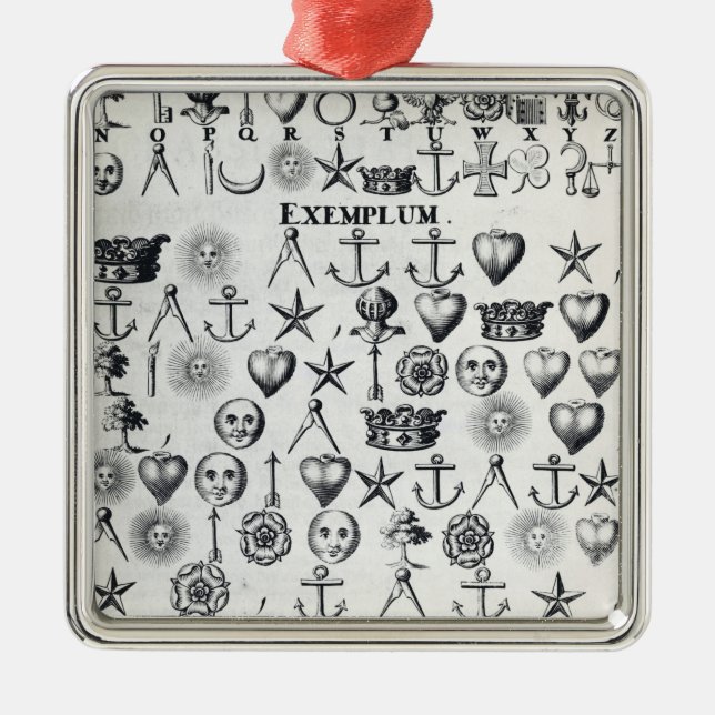 Illustration from Book 9 Metal Tree Decoration (Front)