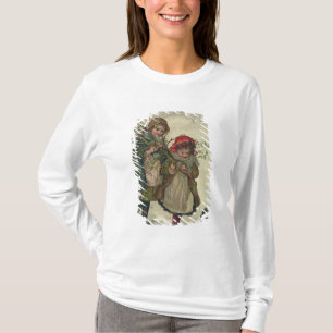Illustration from Christmas Tree Fairy, pub. 1886 T-Shirt