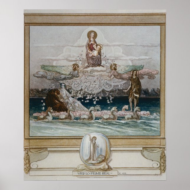 Illustration from Dante's 'Divine Comedy' 2 Poster (Front)