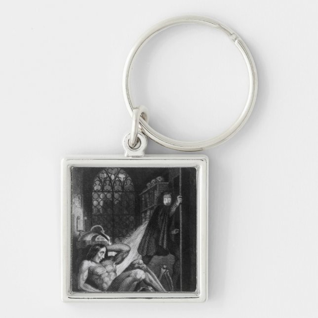Illustration from 'Frankenstein' Key Ring (Front)