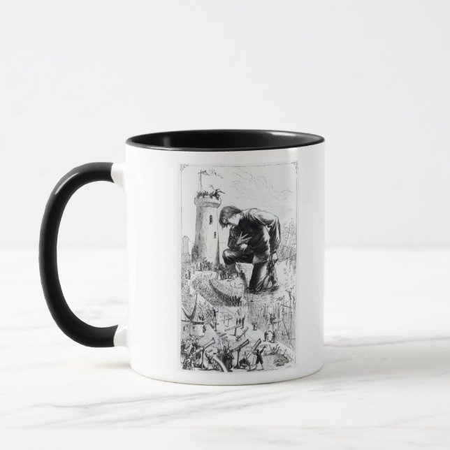 Illustration from 'Gulliver's Travels' Mug (Left)