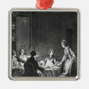 Illustration from 'L'Emile' Metal Tree Decoration