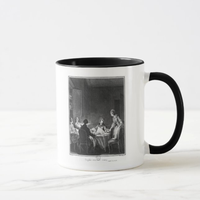 Illustration from 'L'Emile' Mug (Right)