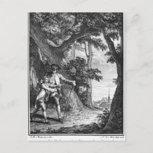 Illustration from 'L'Emile' Postcard