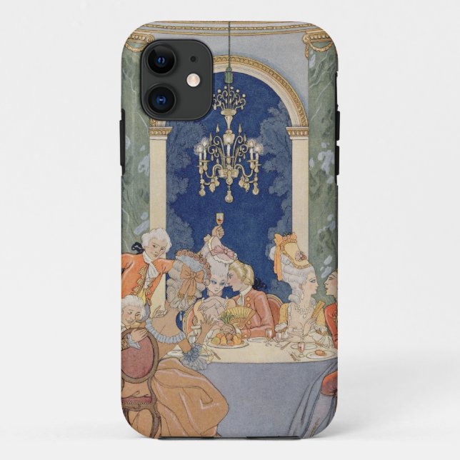 Illustration from 'Les Liaisons Dangereuses' by Pi Case-Mate iPhone Case (Back)