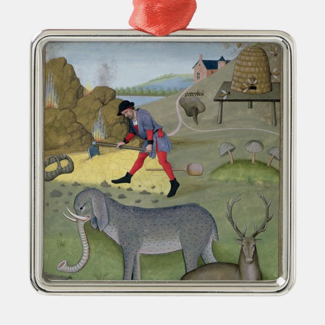 Illustration from the 'Book of Simple Metal Tree Decoration (Front)