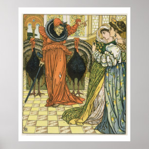 Illustration from The Yellow Dwarf, first edition Poster