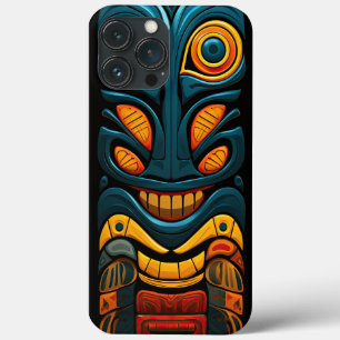 Illustration Haida Style Native Canada Culture iPhone 13 Pro Max Case