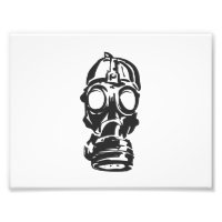 illustration hand drawn of sketch Gas mask