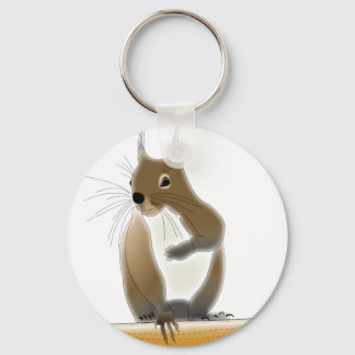 ILLUSTRATION KEY HOLDER FOR SQUIRREL RING