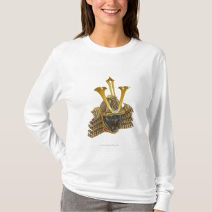 Illustration of 16th century samurai helmet T-Shirt