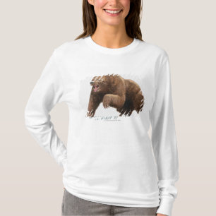 Illustration of a Brown bear T-Shirt