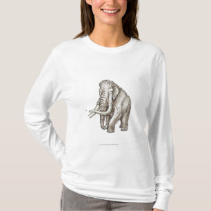 Illustration of a mammoth T-Shirt