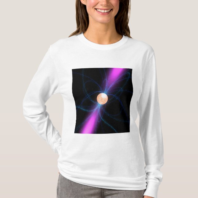 Illustration of a pulsar 2 T-Shirt (Front)
