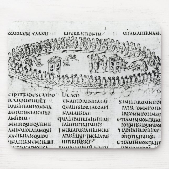 Illustration of a scene from one of the Psalms Mouse Pad (Front)