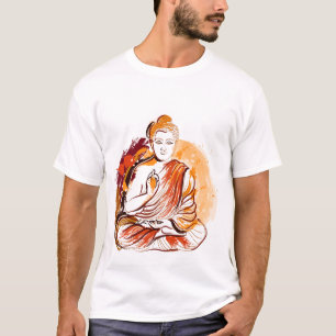 illustration of Buddha, Gautama Buddha Buddhism T-Shirt