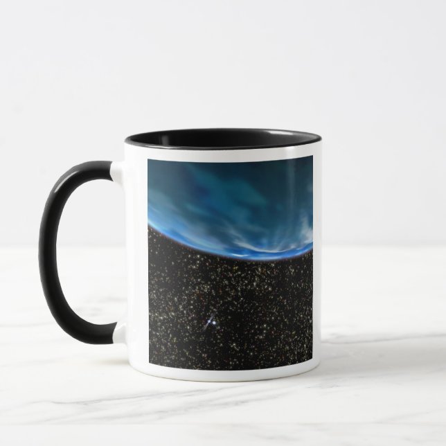 Illustration of Earth's horizon Mug (Left)