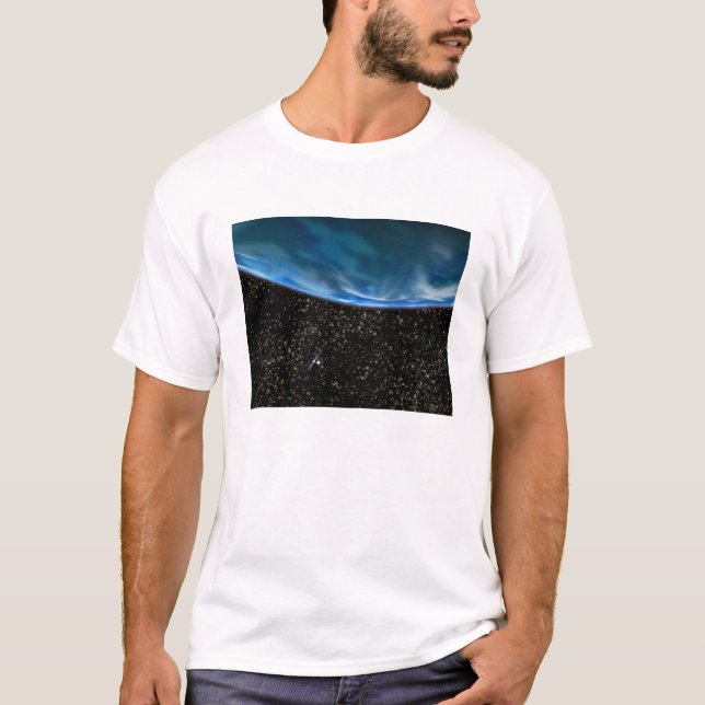Illustration of Earth's horizon T-Shirt (Front)