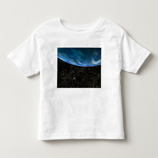 Illustration of Earth's horizon Toddler T-Shirt (Front)