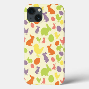 Illustration of Easter background iPhone 13 Case