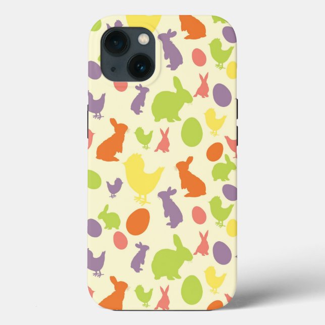 Illustration of Easter background Case-Mate iPhone Case (Back)
