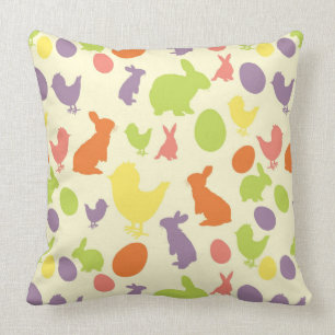 Illustration of Easter background Cushion