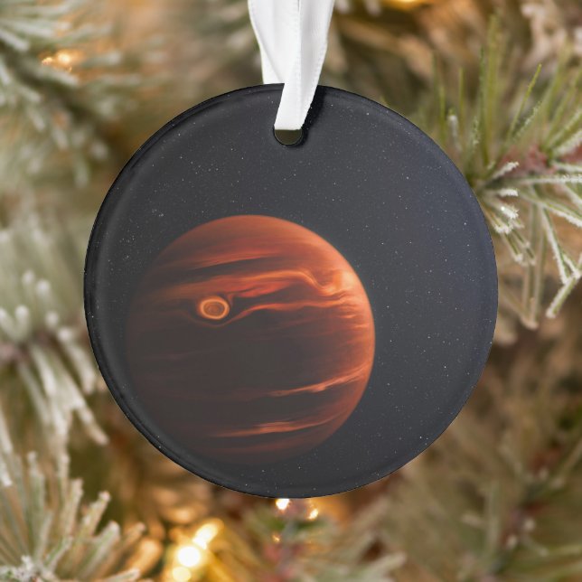 Illustration Of Exoplanet Vhs 1256 B And Its Stars Ornament (Tree)
