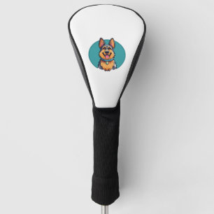 illustration of German shepherd Classic T-Shirt (1 Golf Head Cover