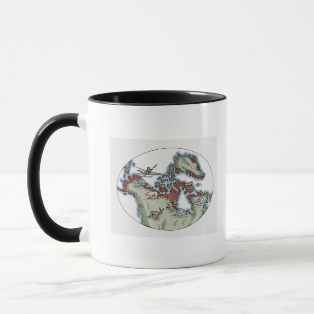 Illustration of Inuit territory Mug (Left)