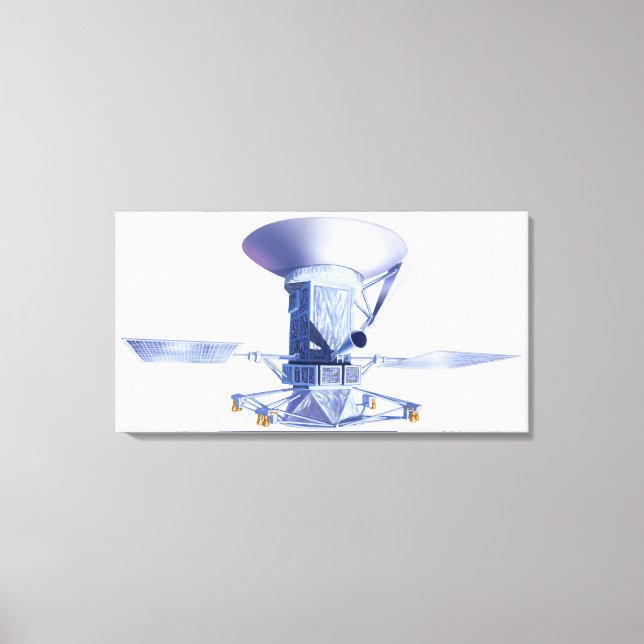 Illustration of Magellan spacecraft Canvas Print (Front)